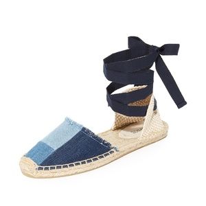 Soludos patchwork Espadrille Sandals size 6.5